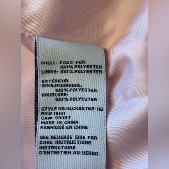 BNWT KATE SPADE New York Pearl Buttons Teddy Pink Coat - Picture 10 of 11